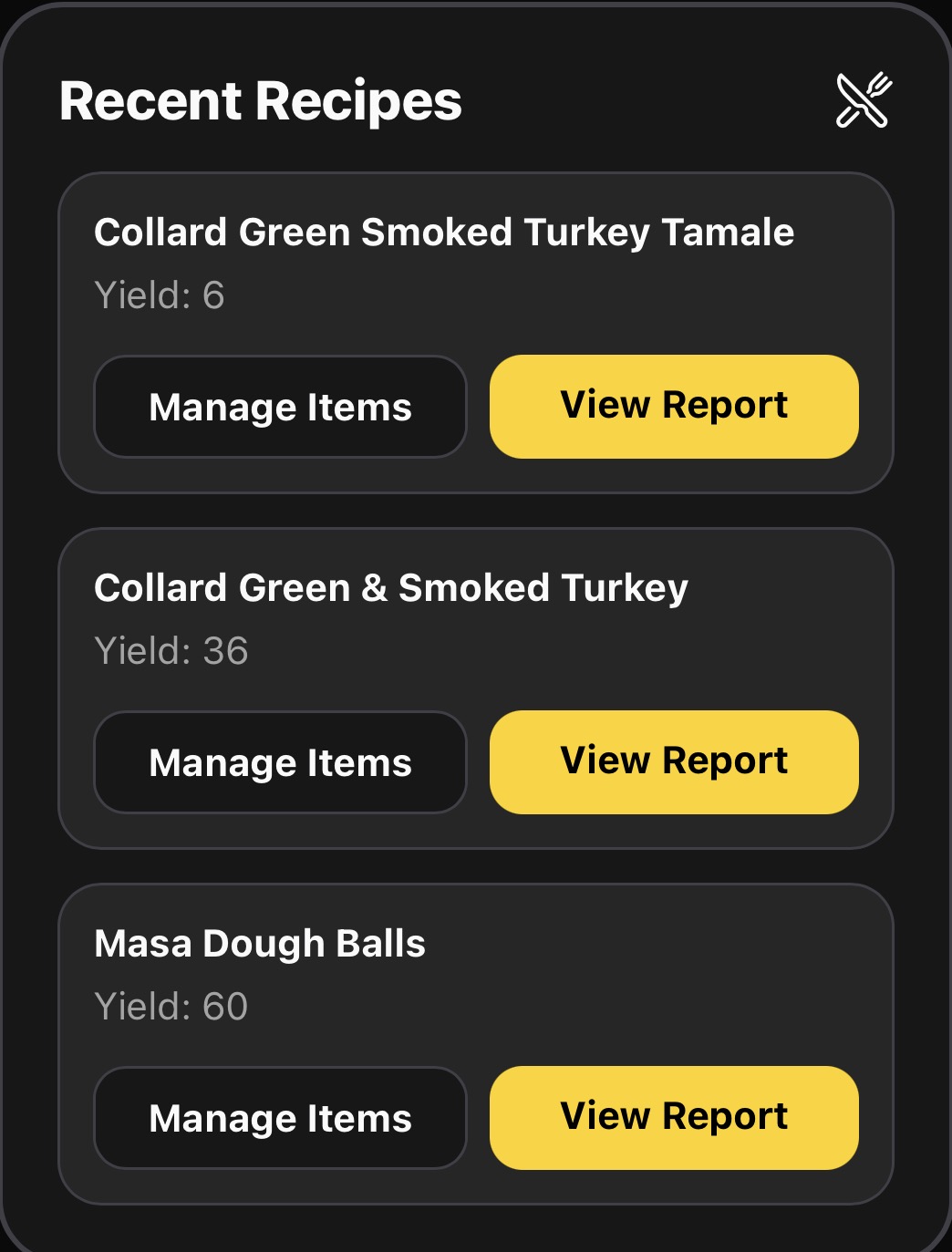 Recipe Costing — Recipe Cost and Pricing Analysis
